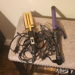 Curling and clamp irons